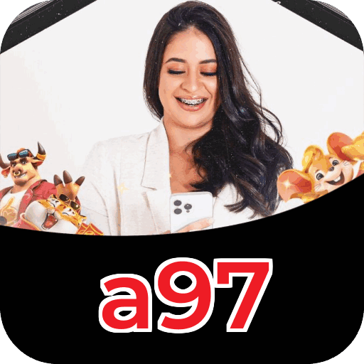 Plataforma a97 mostrando interface moderna, jogos certificados e recursos de segurança licenciados